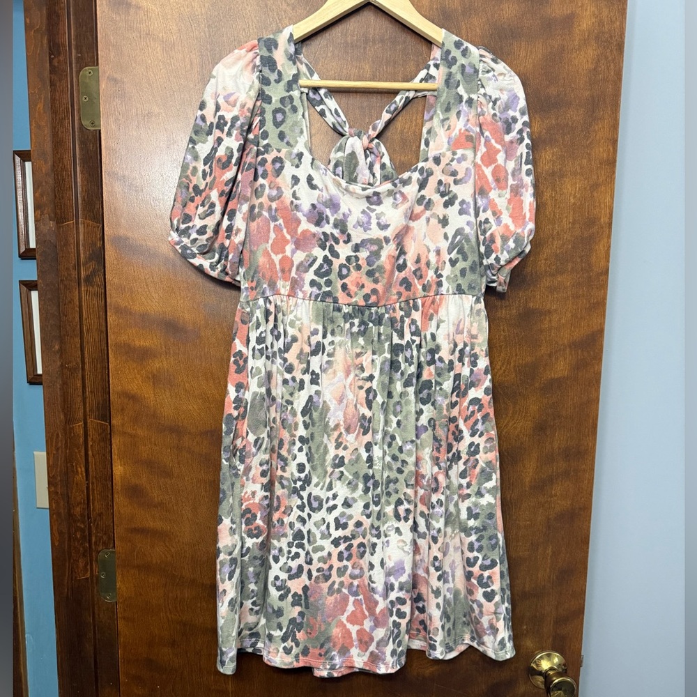 GeeGee cheetah dress